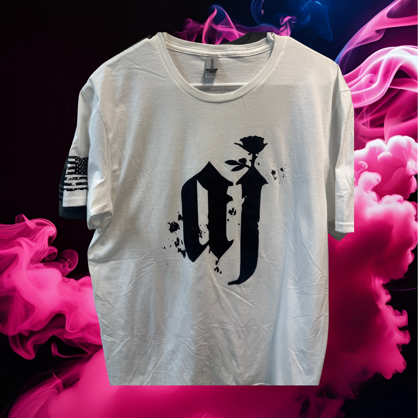 White AJ Tee by Andru Jamison