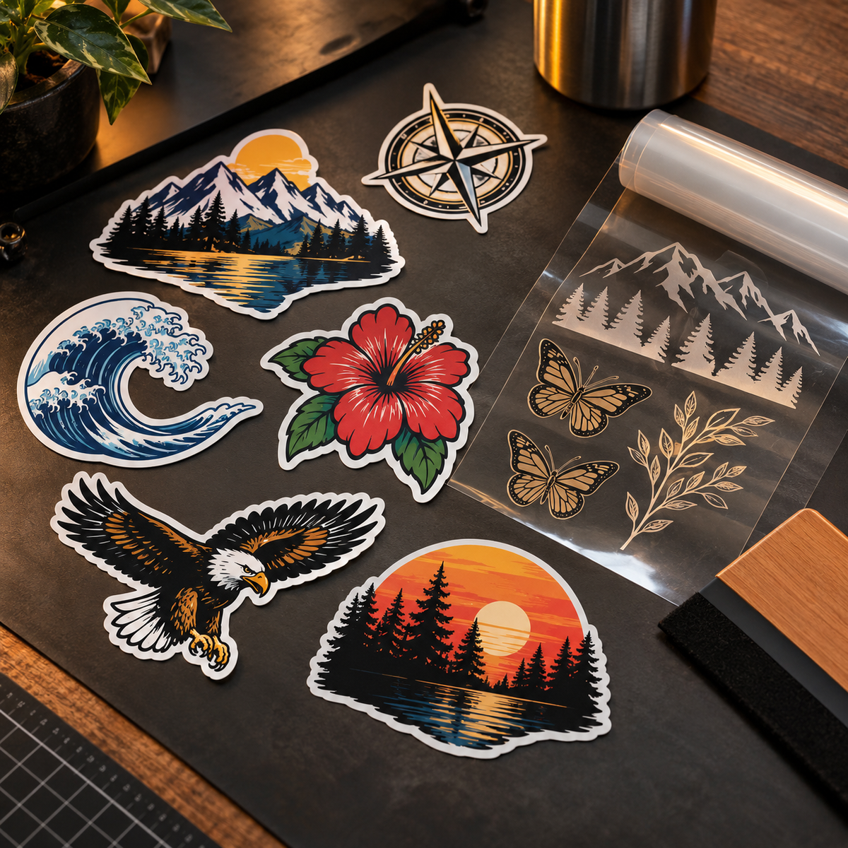 Custom Stickers, Decals & Ready-to-Order Designs