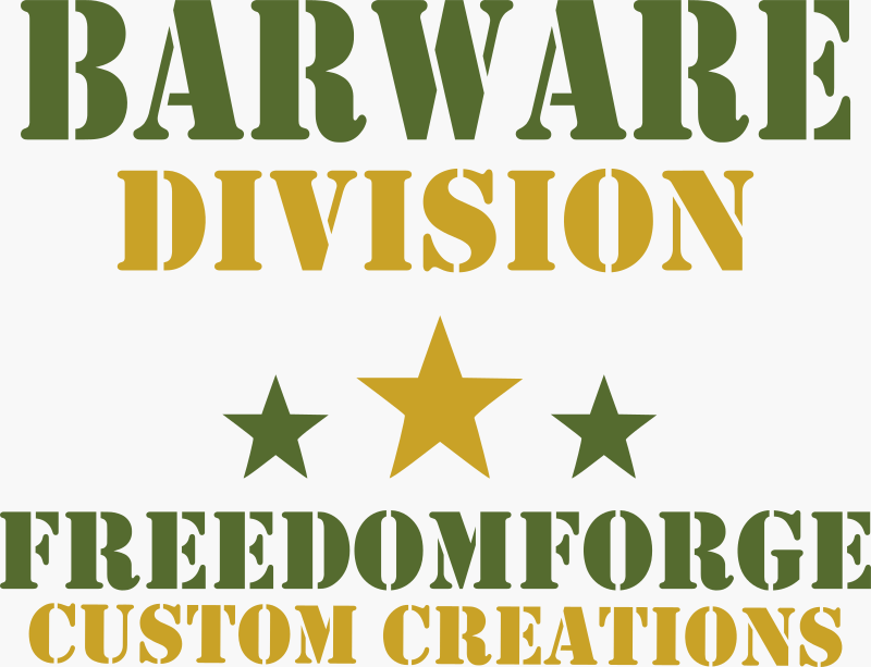 Barware Division - Freedomforge Custom Creations