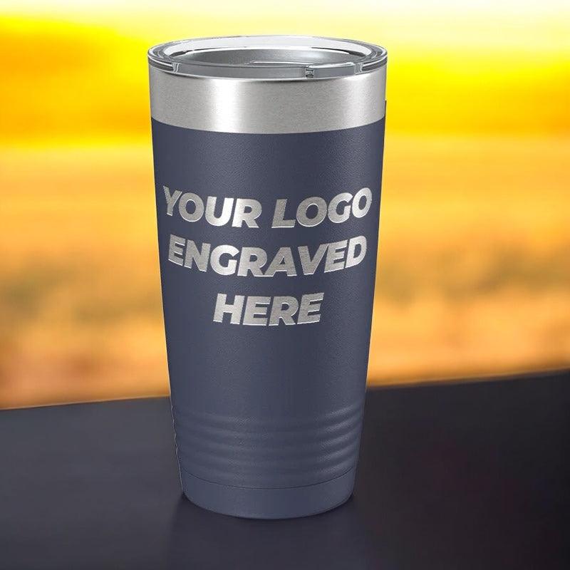 36 Custom Tumblers 20 oz with your Logo or Design Engraved - Special Bulk Wholesale Pricing (Copy) (Copy)