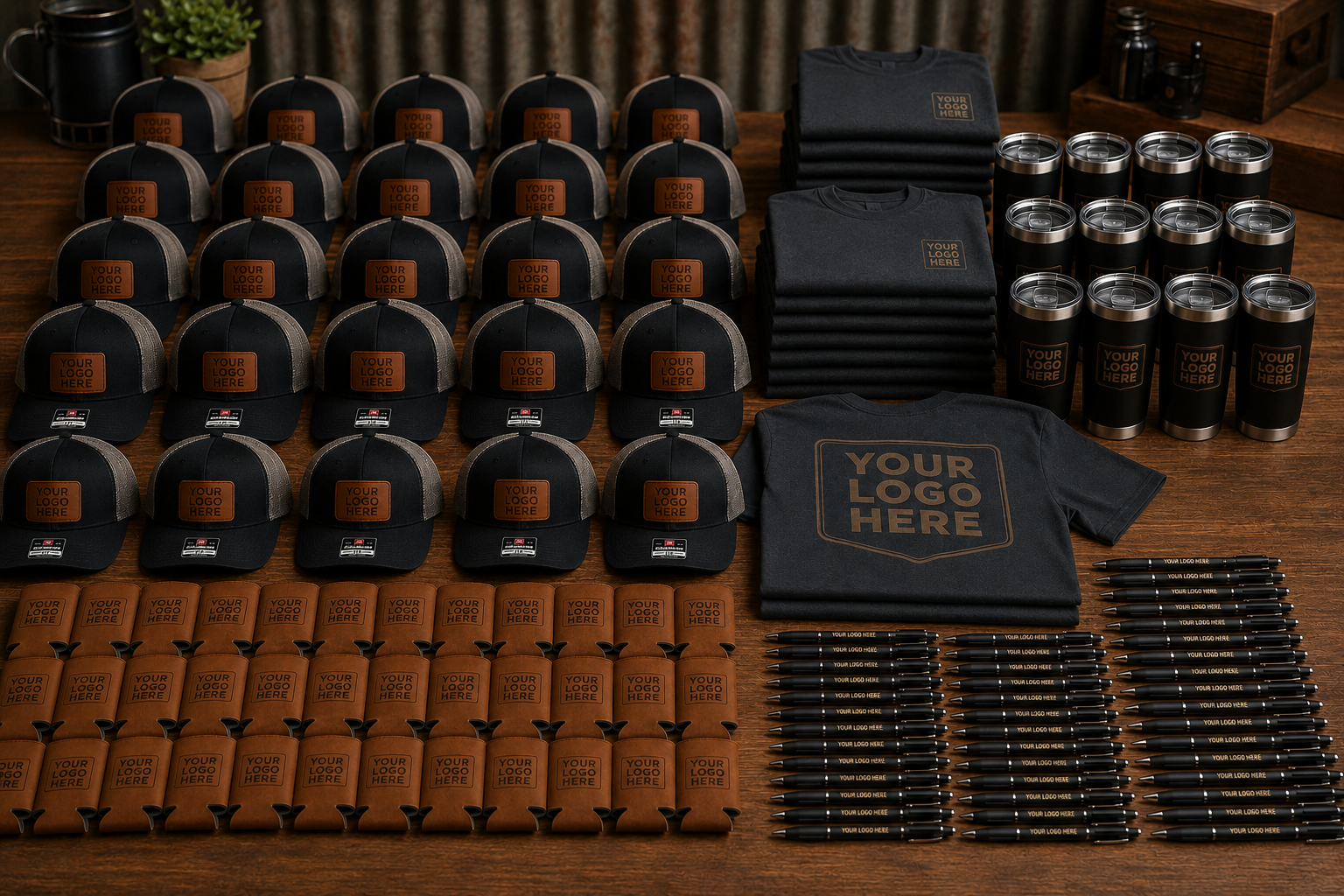 Crew Branding Package | Team Uniform & Promotion Bundle