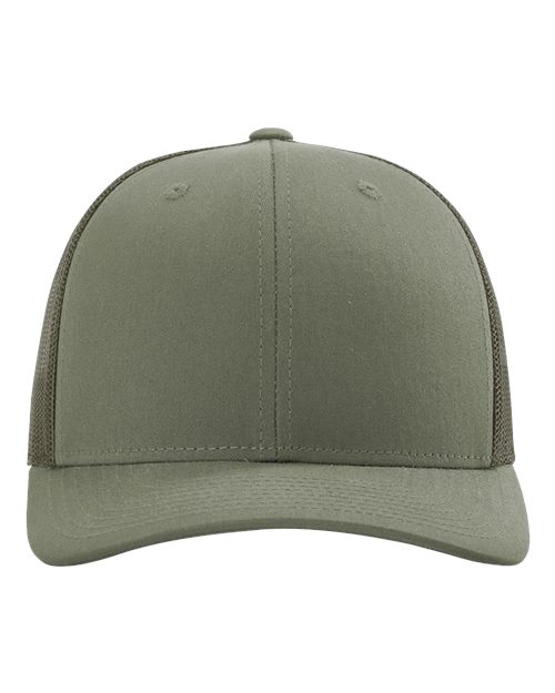 green and black hat