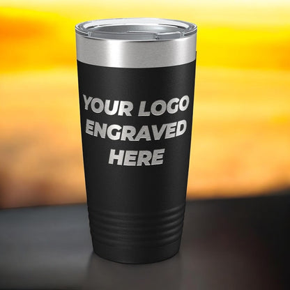 48 Custom Tumblers 20 oz with your Logo or Design Engraved - Special Bulk Wholesale Pricing (Copy) (Copy) (Copy)