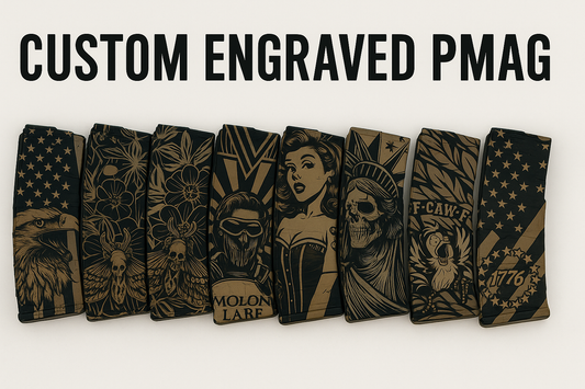 Custom Engraved PMAG – Laser Engraved