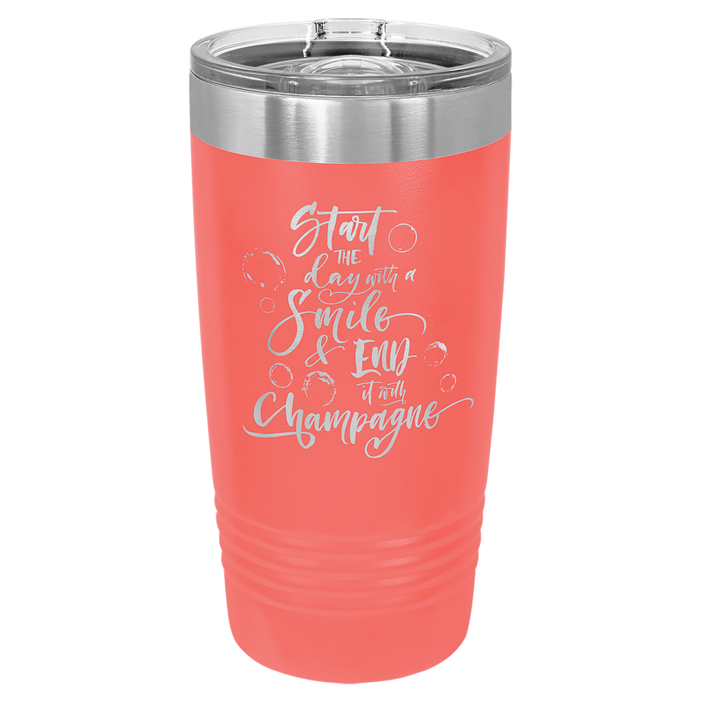Coral Polar Camel 20 oz. Ringneck Tumbler with Slider Lid