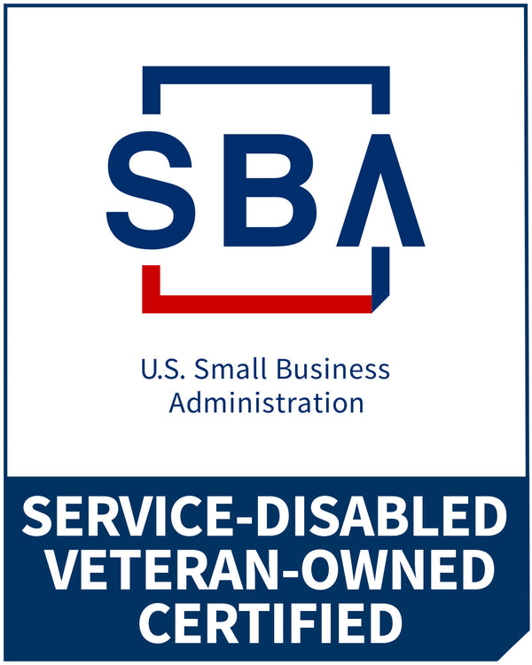 U.S. Small Business Administration logo with certification text on a white background