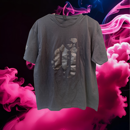 Blackout Monogram Tee by Andru Jamison