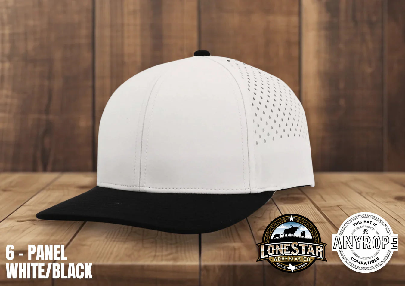 Custom Leather Patch Durra-Bull Performance Hat