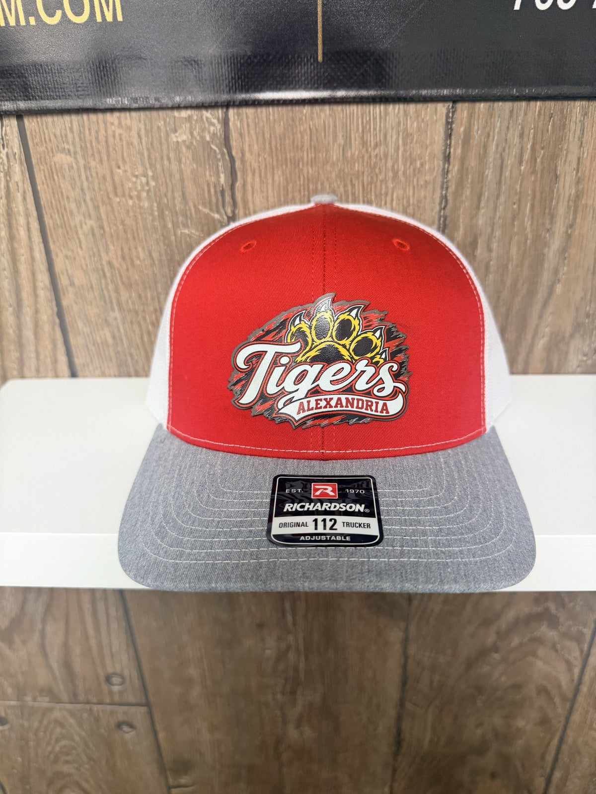 Alexandria Tigers Paw UV Printed Patch Hat (Richardson 112) – Freedomforge Custom Creations