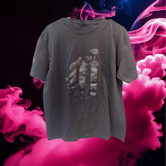 Blackout Monogram Tee by Andru Jamison - Freedomforge Custom Creations