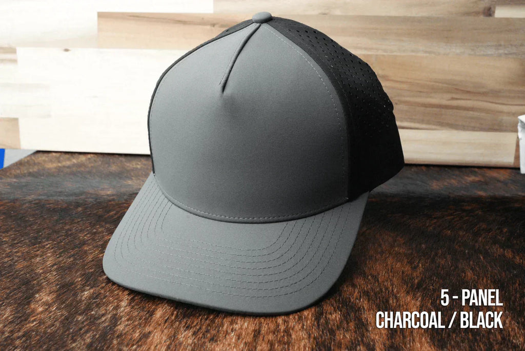 Custom Leather Patch Durra-Bull Performance Hat