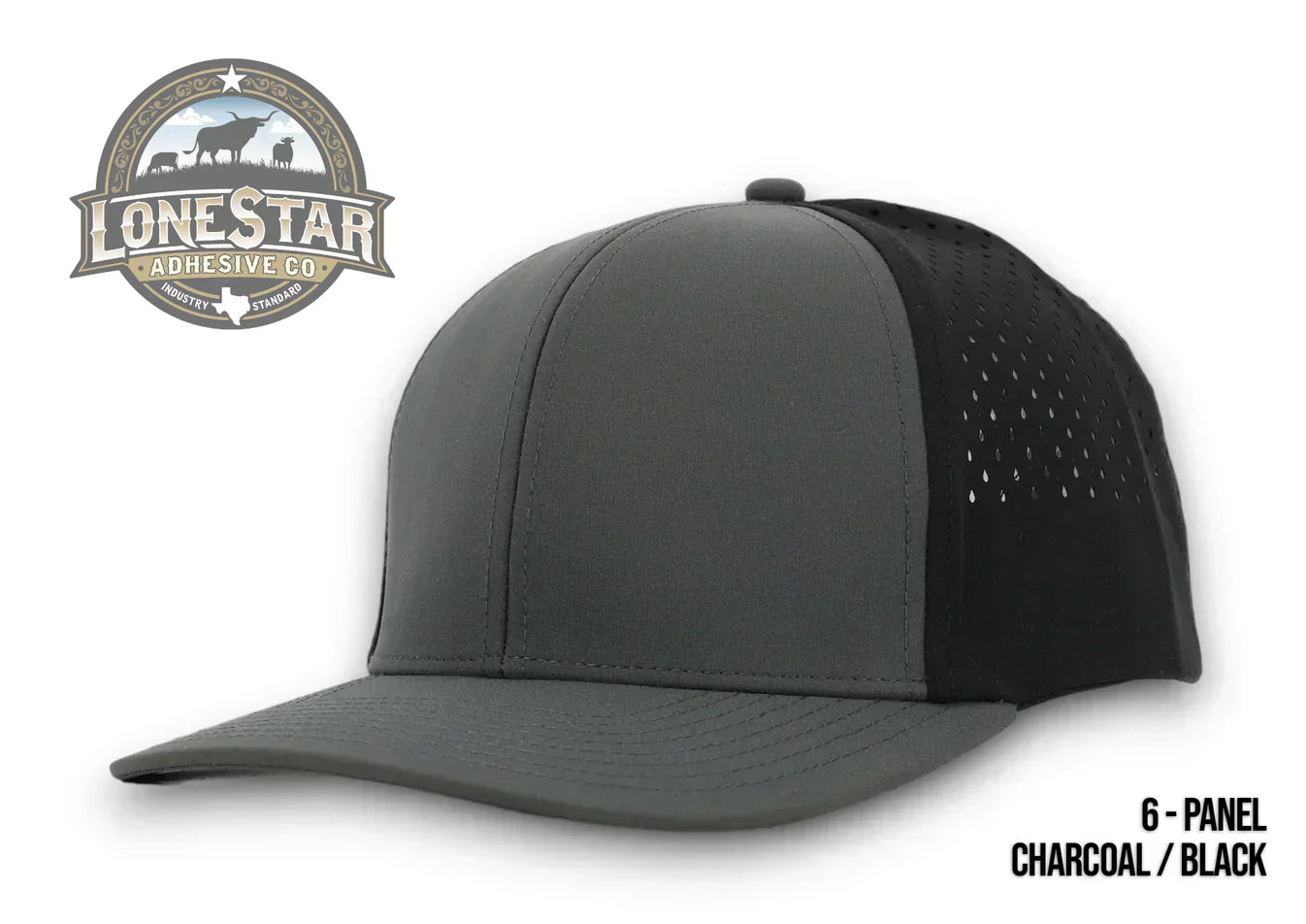 Custom Leather Patch Durra-Bull Performance Hat
