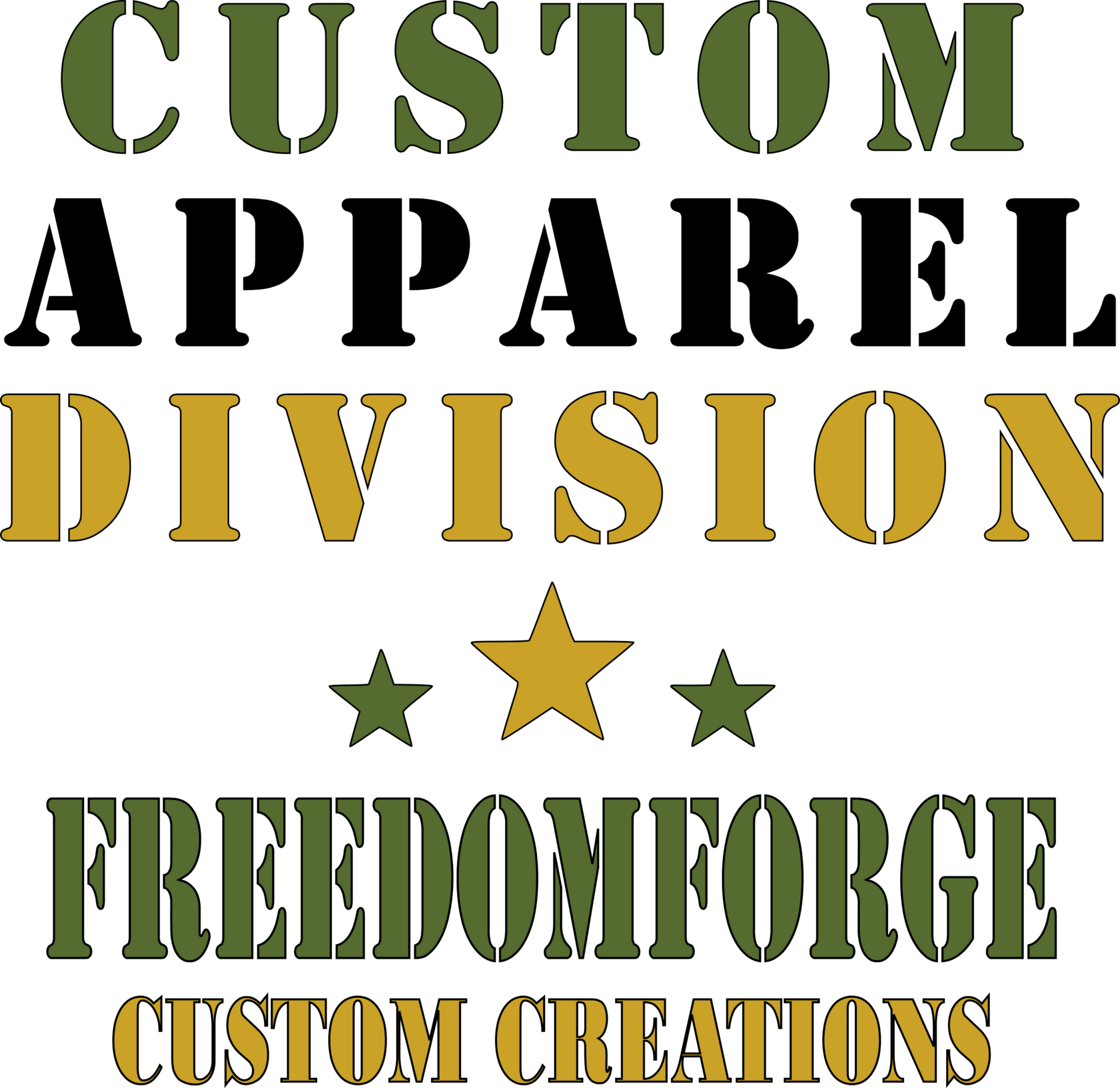 Custom Branded Apparel – T-Shirts, Hoodies & Polos - Freedomforge Custom Creations