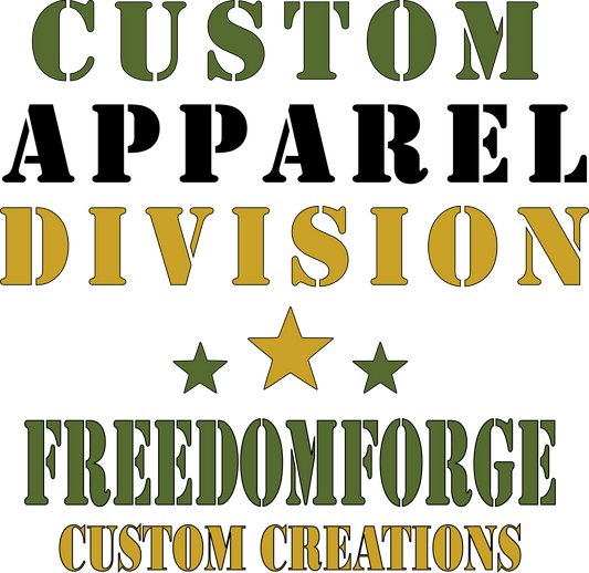Custom Branded Apparel – T-Shirts, Hoodies & Polos - Freedomforge Custom Creations