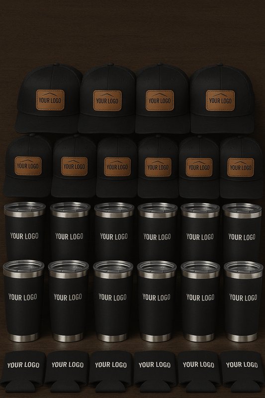 Deluxe Branding Pack – Hats, Tumblers & Keychains - Freedomforge Custom Creations