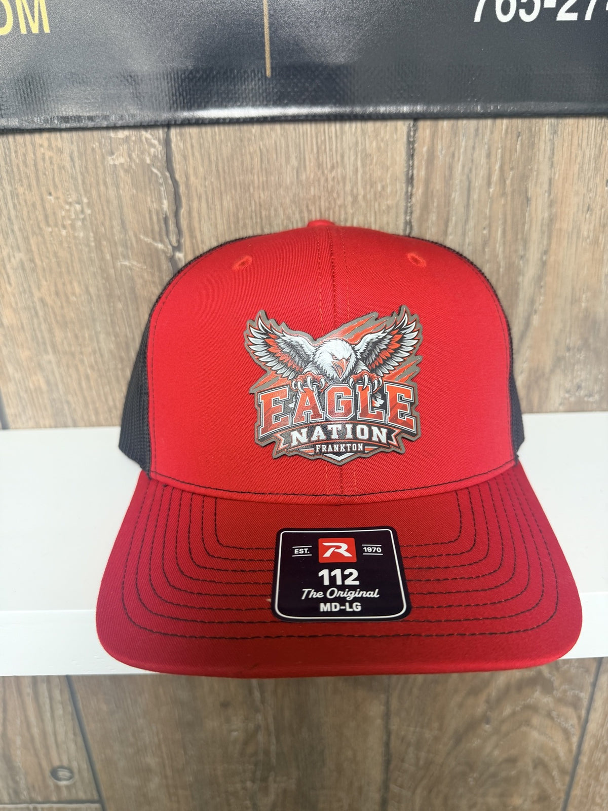 Frankton Eagles Eagle Nation UV Printed Patch Hat (Richardson 112) – Freedomforge Custom Creations