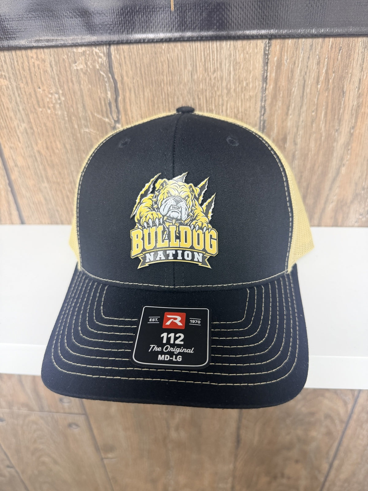 Lapel Bulldogs Bulldog Nation UV Printed Patch Hat (Richardson 112) – Freedomforge Custom Creations