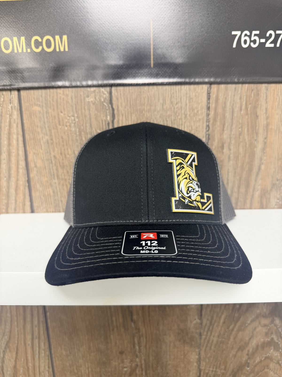 Lapel Bulldogs Letter L UV Printed Patch Hat (Richardson 112) – Freedomforge Custom Creations