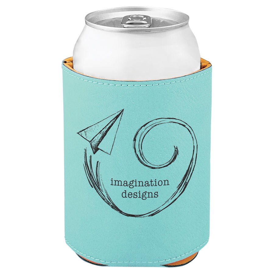 Leatherette Koozies – Custom Engraved - Freedomforge Custom Creations