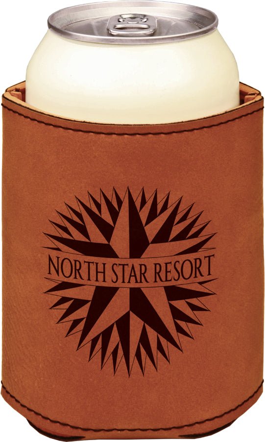 Leatherette Koozies – Custom Engraved - Freedomforge Custom Creations