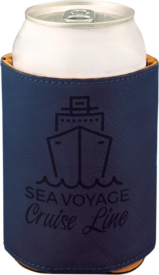 Leatherette Koozies – Custom Engraved - Freedomforge Custom Creations