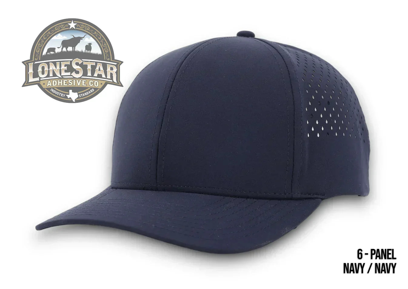 Custom Leather Patch Durra-Bull Performance Hat
