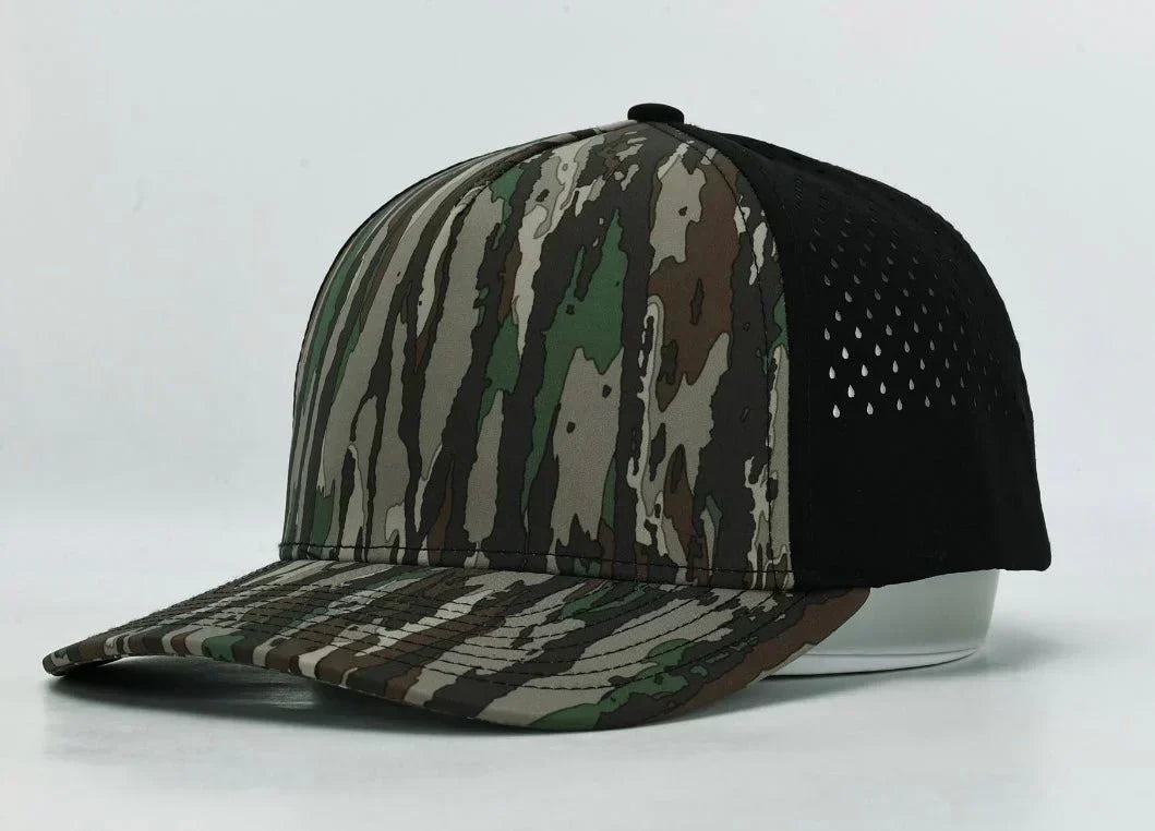 Custom Leather Patch Durra-Bull Performance Hat