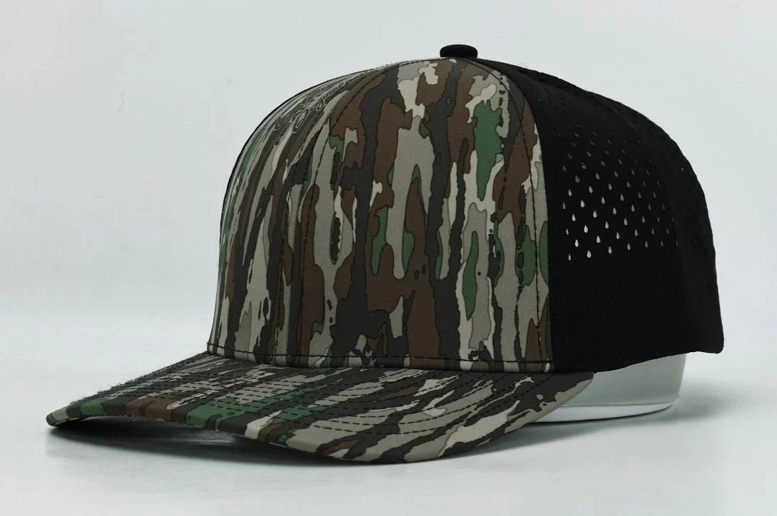 Custom Leather Patch Durra-Bull Performance Hat