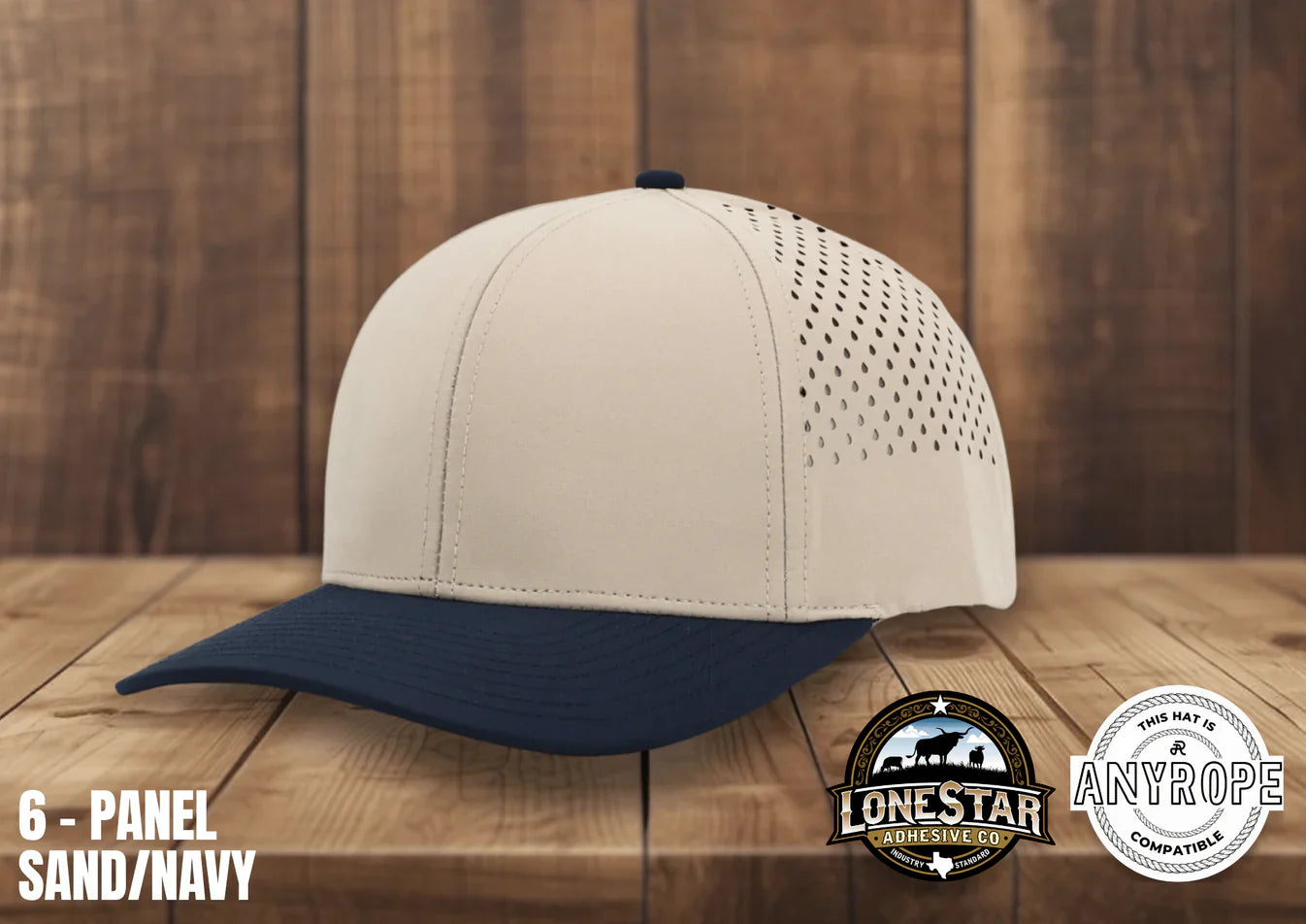 Custom Leather Patch Durra-Bull Performance Hat