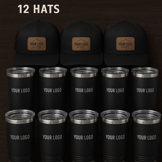 Starter Branding Pack – Custom Hats & Tumblers - Freedomforge Custom Creations