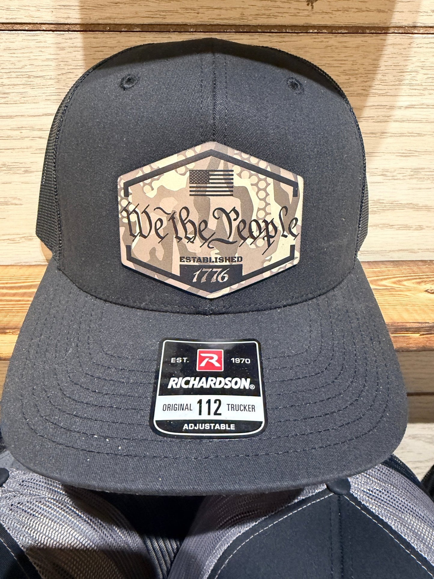 We The People UV Printed Patch Hat (Richardson 112) - Freedomforge Custom Creations